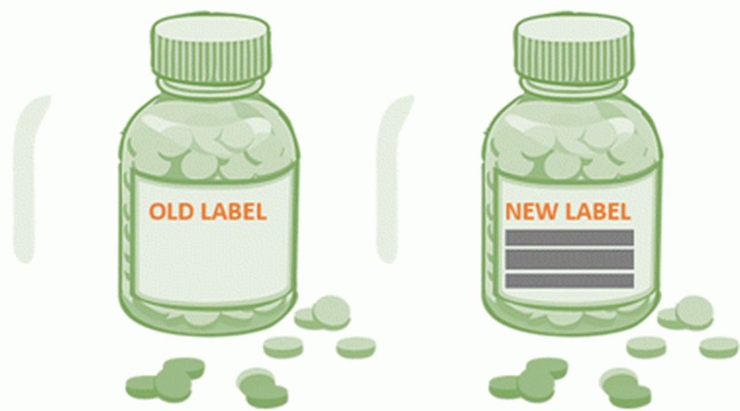 Your medicine labels are changing