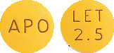 APO-Letrozole Tablets 2.5 mg