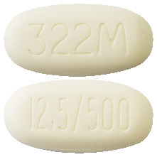Nesina Met 12.5 mg/500 mg Tablets