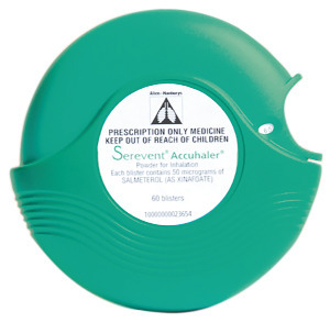 Serevent Accuhaler 50 mcg/dose