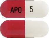 APO-Ramipril Capsules 5 mg