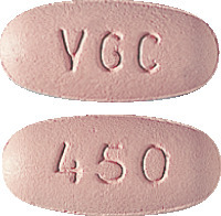 Valcyte 450 mg Tablets