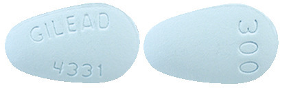 Viread 300 mg Tablets