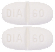 Diamicron 60 mg MR Modified release tablets 60 mg