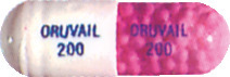 Oruvail SR 200 mg Capsules (Sustained release capsules)