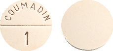 Coumadin 1 mg Tablets