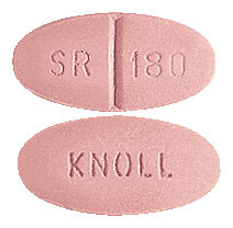 Cordilox SR 180 mg Sustained release tablets