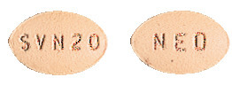 APO-Simvastatin 20 mg Tablets