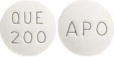 APO-Quetiapine Tablets 200 mg