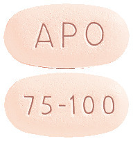 APO-Clopidogrel/Aspirin 75 mg/100 mg