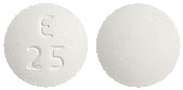 Erlotinib ARX (was Erlotinib Apotex) 25 mg Tablets