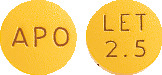 APO-Letrozole 2.5 mg Tablets