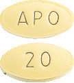 APO-Pantoprazole 20 mg Tablets