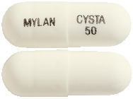 Cystagon 50 mg Capsules