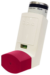 Fluticasone + Salmeterol Cipla 125/25 Metered dose inhaler (CFC-free)