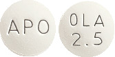 APO-Olanzapine 2.5 mg Tablets