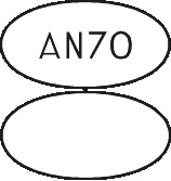 Alendro Once Weekly 70 mg Tablets