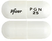 Lyrica 25 mg Capsules