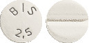 Bisoprolol Sandoz 2.5 mg Tablets
