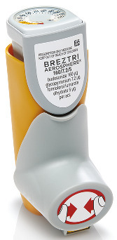 Breztri Aerosphere 160 mcg/7.2 mcg/5 mcg Metered dose inhaler