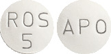 APO-Rosuvastatin 5 mg Tablets