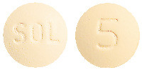 Solicare 5 mg Tablets