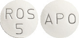 APO-Rosuvastatin Tablets 5 mg